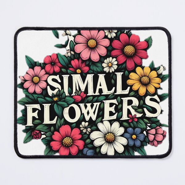 Item preview, Small World Flowers Sticker designed and sold by NCNGDESIGN.