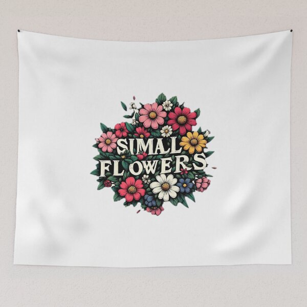 Item preview, Small World Flowers Sticker designed and sold by NCNGDESIGN.