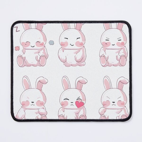 Item preview, Kawaii Bunny Character Set designed and sold by Whiskers Secret Garden.