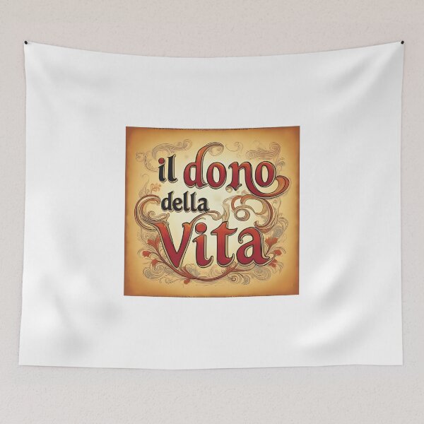Item preview, il Dono della vita designed and sold by LaughandLaugh.