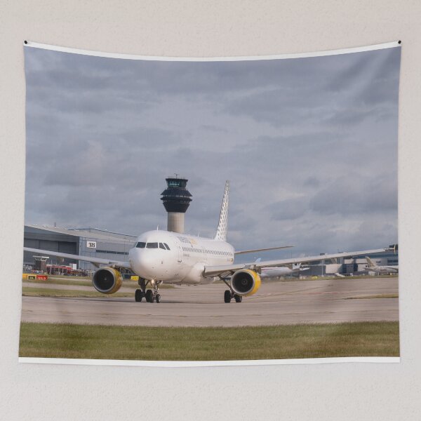Item preview, MAN to BCN Vueling Airbus A320-214 designed and sold by Skyframe Aviation.