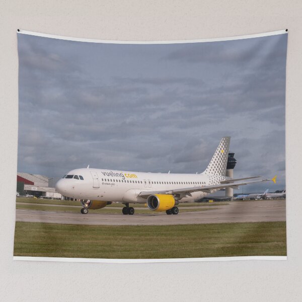 Item preview, MAN to BCN Vueling Airbus A320-214 designed and sold by Skyframe Aviation.