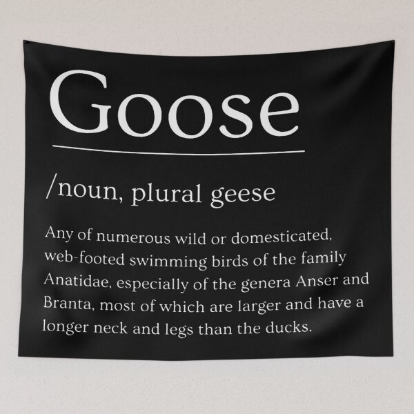 Item preview, Goose Dictionary Definition  designed and sold by johnsonmartha.