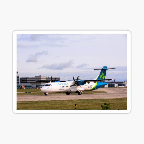 MAN to BHD Aer Lingus Regional ATR 72-600 Sticker