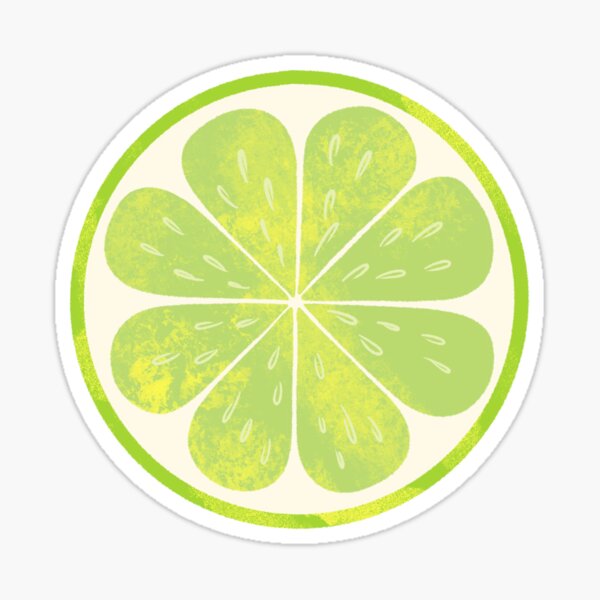 Item preview, A Refreshing Slice of Green Lime designed and sold by Yulia Saraswati.