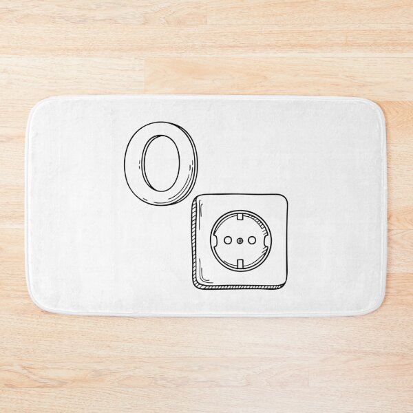 Item preview, An illustration of letter O stand for Outlet beside it designed and sold by rasagamastore.
