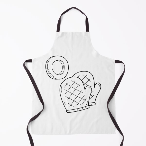 Item preview, An illustration of letter O stand for Oven mitt beside it designed and sold by rasagamastore.