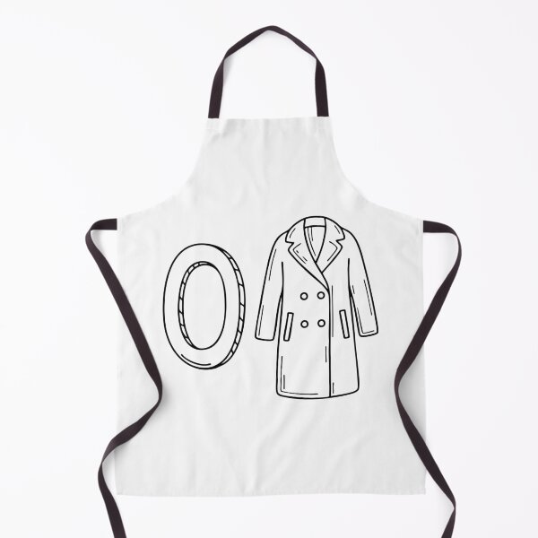 Item preview, An illustration of letter O stand for Overcoat beside it designed and sold by rasagamastore.