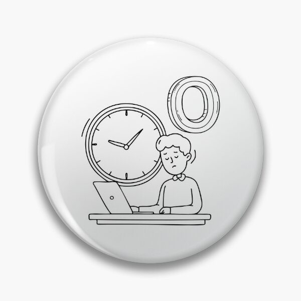 Item preview, An illustration of letter O stand for Overtime beside it designed and sold by rasagamastore.