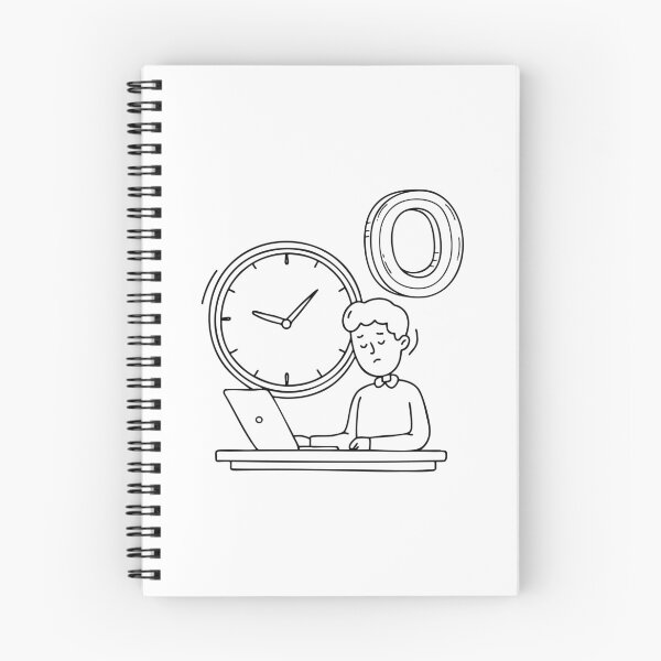 Item preview, An illustration of letter O stand for Overtime beside it designed and sold by rasagamastore.
