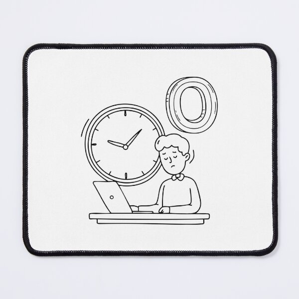 Item preview, An illustration of letter O stand for Overtime beside it designed and sold by rasagamastore.