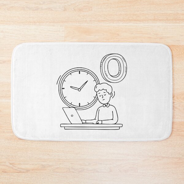Item preview, An illustration of letter O stand for Overtime beside it designed and sold by rasagamastore.