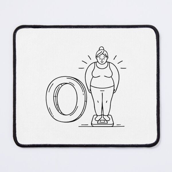 Item preview, An illustration of letter O stand for Overweight beside it designed and sold by rasagamastore.