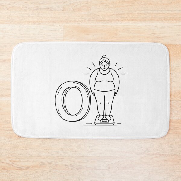 Item preview, An illustration of letter O stand for Overweight beside it designed and sold by rasagamastore.