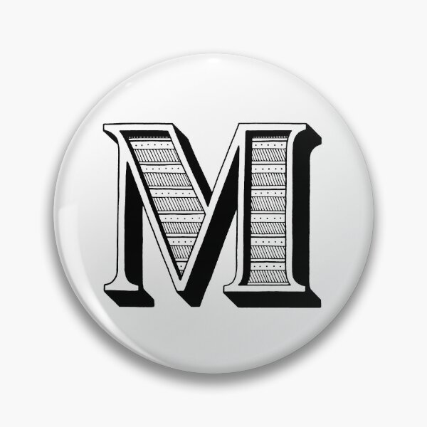 Item preview, Letter M designed and sold by Marta Ambrosetti.