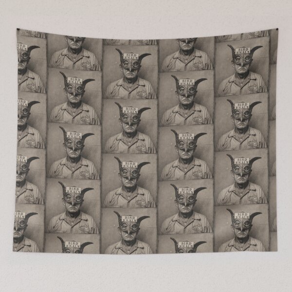 Item preview, Bird brain mug shot designed and sold by Brendon987.
