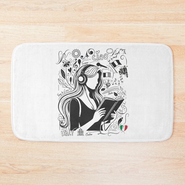 Item preview, Learn Italian with Heart & Headphones designed and sold by EwaVerse.