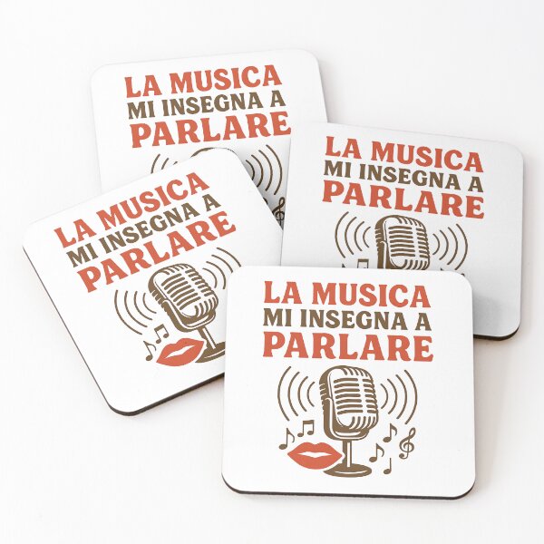 Item preview, Music Teaches Me to Speak – Italian Style designed and sold by EwaVerse.