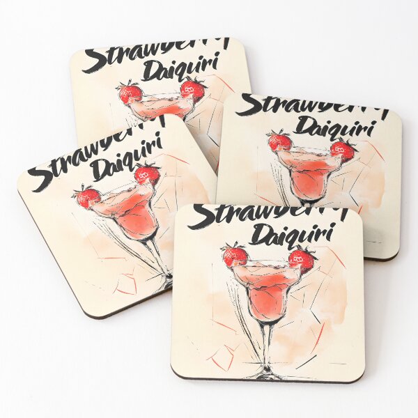 Item preview, Strawberry Daiquiri Cocktail designed and sold by paulrommer.