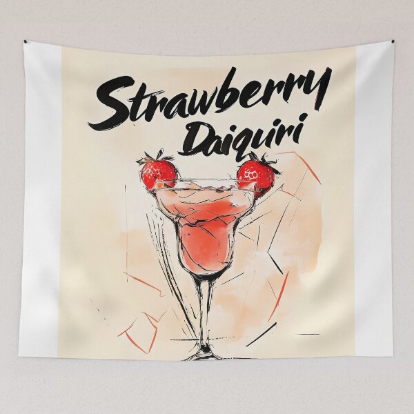 Item preview, Strawberry Daiquiri Cocktail designed and sold by paulrommer.