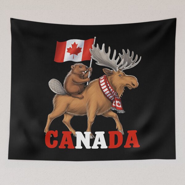 Item preview, Canadian Beaver and Moose designed and sold by underheaven.