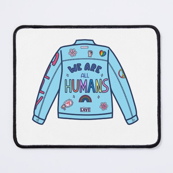 Item preview, We are all HUMANS designed and sold by Lostinsapporo.