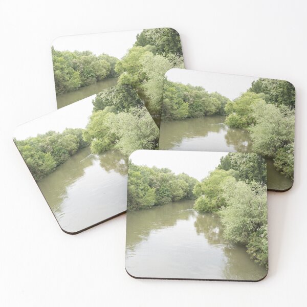 Item preview, Verdant Forested Riverbanks in Soft Light designed and sold by Georgia Mizuleva.