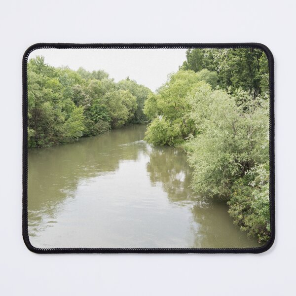 Item preview, Verdant Forested Riverbanks in Soft Light designed and sold by Georgia Mizuleva.