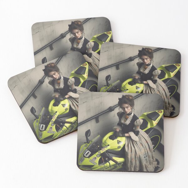 Item preview, "Victorian Velocity: Lace, Torque & Petticoats" designed and sold by Print Fiction.