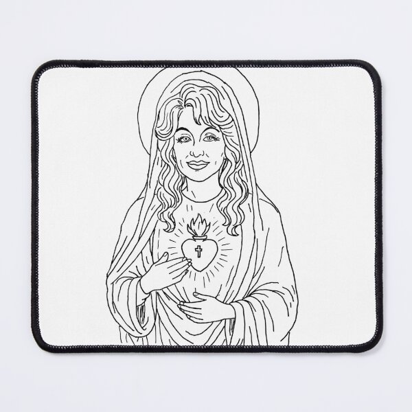Item preview, Dolly Goddess Parton designed and sold by Purrgatory Pop.