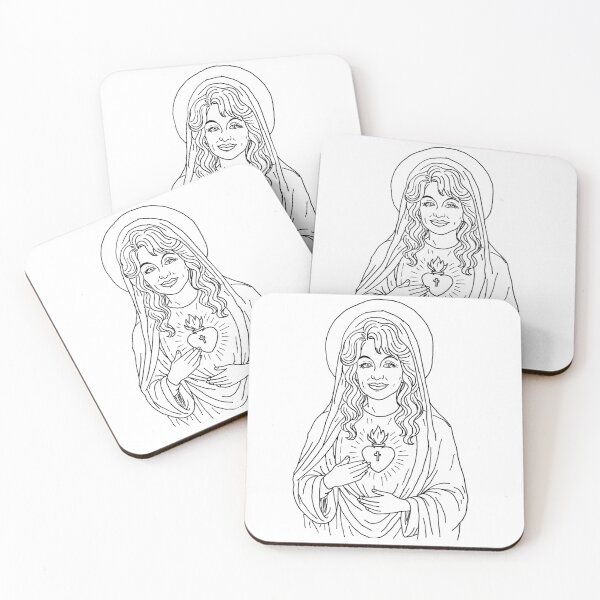 Item preview, Dolly Goddess Parton designed and sold by Purrgatory Pop.