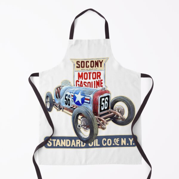 Item preview, SOCONY Motor Gasoline – Vintage Gasoline Advertising Design designed and sold by Matalobos / Retro Art & Classic Machines.