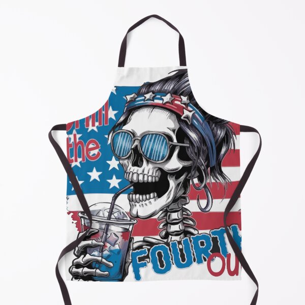 Item preview, Chill The Fourth Out PNG - Patriotic Skull Bun designed and sold by Charlietule.