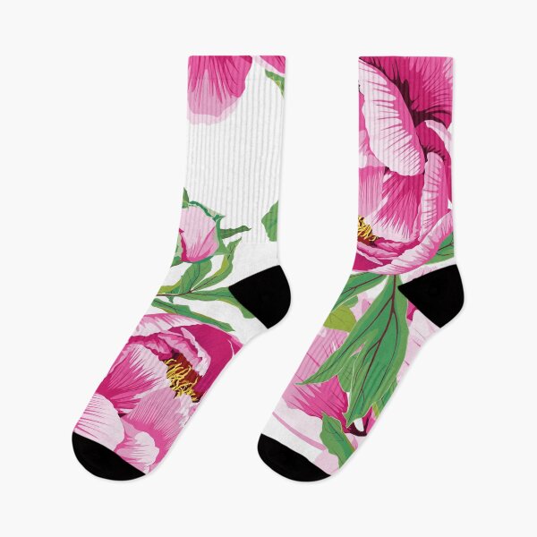 Item preview, Seamless background with pink peony flowers. Traditional Chinese ink painting illustration. designed and sold by MatyKotiv.