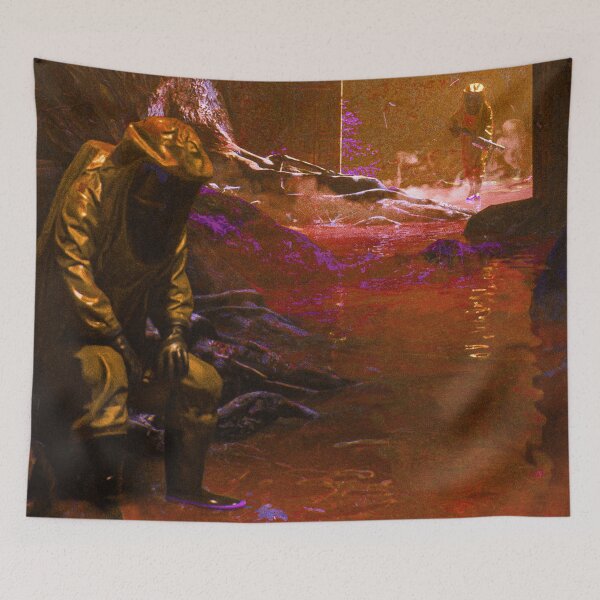 Item preview, Silent Sentinel of the Forgotten Ruins designed and sold by AlexSuiArt.