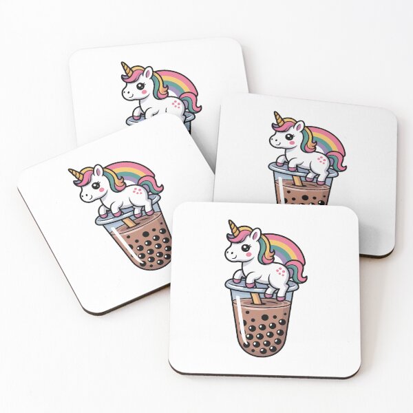 Item preview, unicorn bubble tea designed and sold by jkrphoto.