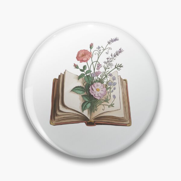 Item preview, Floral Book Lover Reading Book designed and sold by Mateusz Majcherek.