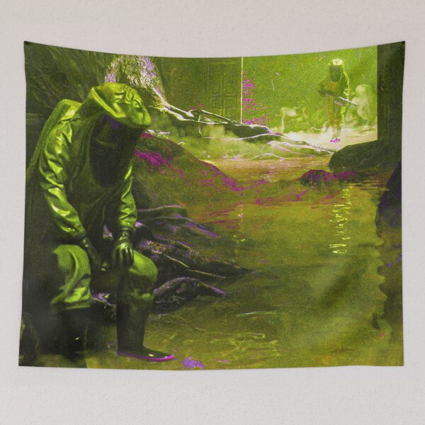Item preview, Silent Sentinel of the Forgotten Ruins designed and sold by AlexSuiArt.