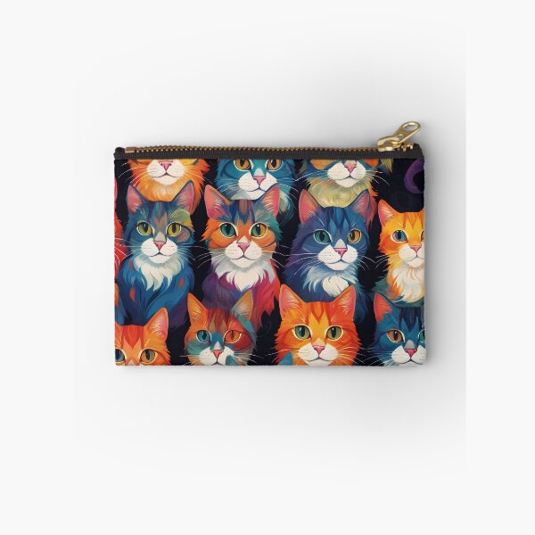 Item preview, Cat Colorfull Pattern Design Illustration designed and sold by Erlin Rudho.