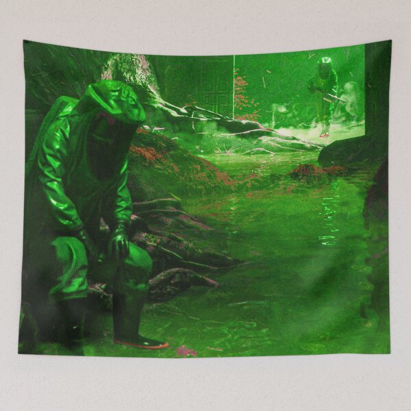 Item preview, Silent Sentinel of the Forgotten Ruins designed and sold by AlexSuiArt.