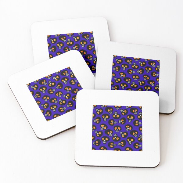 Item preview, Blue Skull pattern designed and sold by AntiPops.