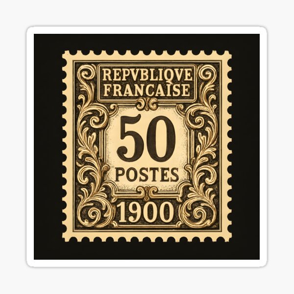 Item preview, French postage stamp 1900 designed and sold by chol94.