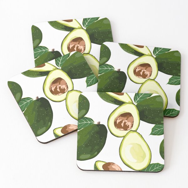 Item preview, Avocado seamless pattern for print, fabric and organic, vegan, raw products packaging. designed and sold by MatyKotiv.