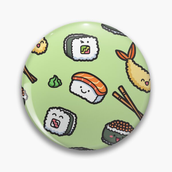 Item preview, Lindo patrón de sushi designed and sold by AntiPops.