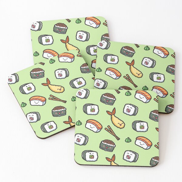 Item preview, Cute Sushi Pattern designed and sold by AntiPops.