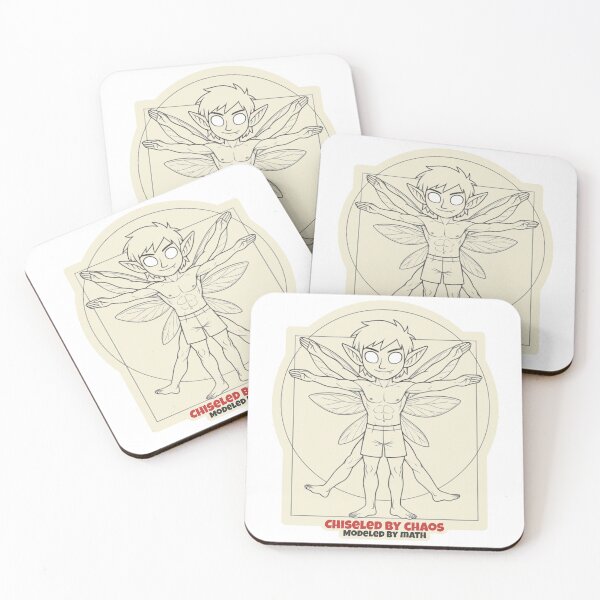Item preview, Boy Fairy – Vitruvian Style designed and sold by DarkEggFactory.