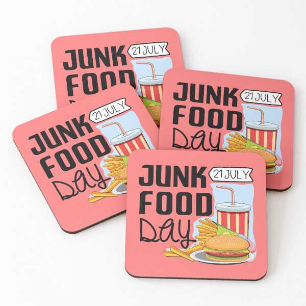 Item preview, 21 July Junk Food Day - Wacky Holidays designed and sold by ChemicalXShop.