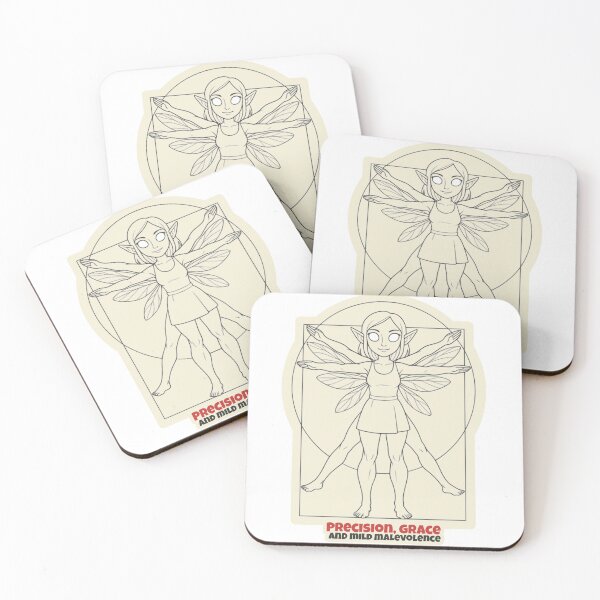 Item preview, Girl Fairy – Vitruvian Style designed and sold by DarkEggFactory.