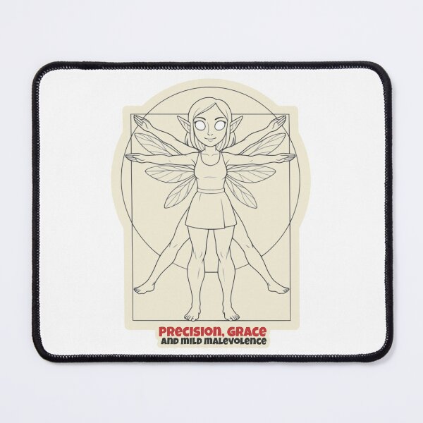 Item preview, Girl Fairy – Vitruvian Style designed and sold by DarkEggFactory.