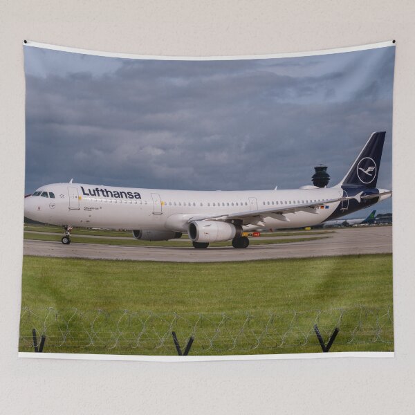 Item preview, MAN to FRA Lufthansa Airbus A321-231 designed and sold by Skyframe Aviation.